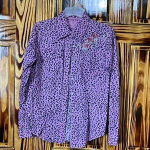 Womens Cowgirl Hardware Western Shirt